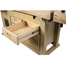 Holzmann Maschinen Hobelbank Holz 210 x 81,5 x 78 cm braun