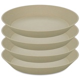 Koziol Connect Plate, Ø24cm, 4-teilig, desert sand