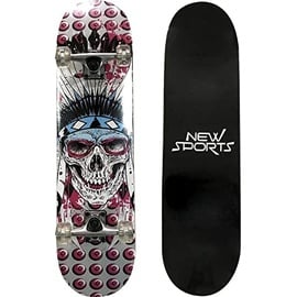 New Sports Skateboard Skeleton Länge 78,7 cm, ABEC 7