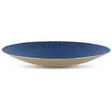 Alessi COHNCAVE Schale - blau-elfenbeinfarbig - Ø 49 cm - Höhe 6,5 cm