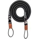 C-Rope Kameragurt Kletterseil 125cm Silent Black