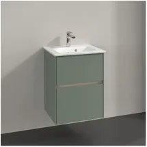 Villeroy & Boch Collaro Waschtischunterschrank C14100AF 47,2x61x40,4cm, Waschbecken mittig, Soft Green
