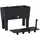 vidaXL Hochbeet 60 x 25 x 46 cm Anthrazit