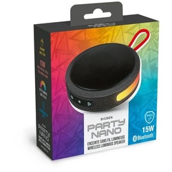 BigBen portabler Lautsprecher Party Nano mit Schlaufe schwarz AU386899 Portable-Lautsprecher