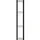 Kerkmann Steckregal Stahl 190x50 cm schwarz
