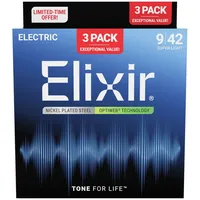 ELIXIR 19002 Electric Optiweb Super Light 3-Pack