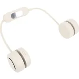 Nackenventilator Mit 3 Einstellbaren Geschwindigkeitsstufen, Ergonomischem Design, Leise Und Faltbar, Ideal Für Strand Und Radfahren (beige).
