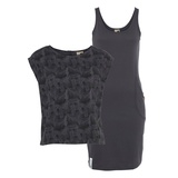 Ocean Sportswear Jerseykleid, (Set, 2 tlg mit T-Shirt), Gr. 36 - N-Gr, anthrazit, , 66178416-36 N-Gr