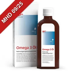Omega 3 Öl Zitrusaroma mit EPA & DHA von apodiscounter