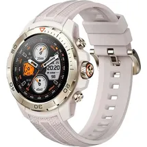 Mibro GS Explorer BT 40 mm Kunststoffgehäuse Weiß Sportarmband Weiß S