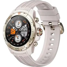 Mibro GS Explorer BT 40 mm Kunststoffgehäuse Weiß Sportarmband Weiß S