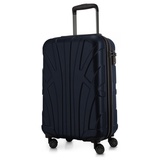 suitline Handgepäck Koffer 4-Rollen Cabin 55 cm / 34 l dunkelblau