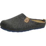 ROHDE Herren Pantoffel Wollfilz Hausschuh Wechselfußbett Napoli-H 6900, Größe:46 EU,