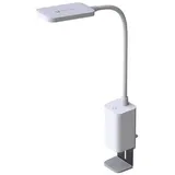 Forever Light 6W LED-Schreibtischlampe mit Clip PURE FLB-10 KIRSTEN weiß