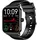 Bea-fon Watch 102 BT 44 mm Kunststoffgehäuse Schwarz Sportarmband Schwarz S/M