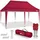 tillvex Faltpavillon 3 x 6 m Rot