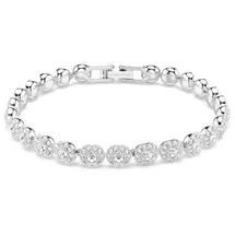 Swarovski Una Angelic Armband Rund Weiss Rhodiniert Größe M