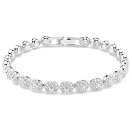 Swarovski Una Angelic Armband Rund Weiss Rhodiniert Größe M