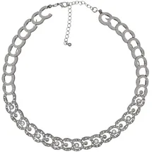 Steuer Modeschmuck Metall silber Hufeisen Elemente