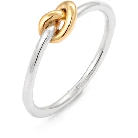 Elli Fingerring Knoten 925 Sterling Silber, Knoten bunt 52