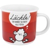 Tasse mit Motiv Lächle