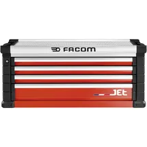 FACOM Werkzeugtruhe 4 Schubladen Stahl rot