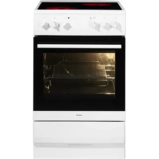 Amica Elektro-Standherd SHC 11505 W/SHC 11595 E, Steam Clean, Reinigt den Ofen mittels Dampf, ohne Chemie weiß