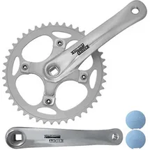 Sturmey-Archer Kurbelsatz FCS720 42 Zähne 170 mm, silber, ohne Kettenschutz