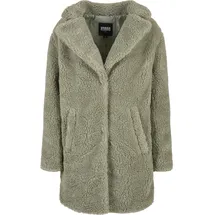 URBAN CLASSICS Ladies Oversized Sherpa Coat -
