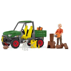 Schleich® 42659 - Waldbauer mit Fahrzeug