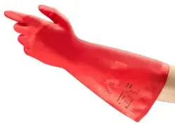 Ansell AlphaTec® Solvex® 37-900 Handschuh, PSA Kategorie 3, rot 37900110 , 1 Paar, Größe 11