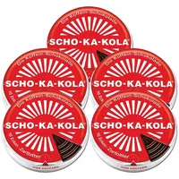 schokolade-specials SCHO KA KOLA Zartbitterschokolade 5 Packungen 100 g