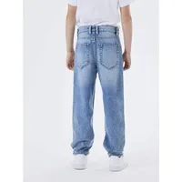 NAME IT Ryan Straight Jeans Medium Blue Denim -