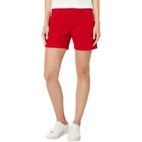 Tommy Hilfiger Hollywood-Shorts für Damen, 12,7 cm, Scharlachrot, Größe 36 - 38, Scharlachrot, 40 - 40