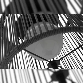 LECO Leco, Stehlampe mit Ablagetisch anthrazit