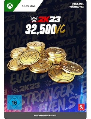 WWE 2K23 32500 Virtual Currency Pack - XBox One Digital Code