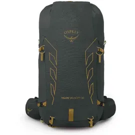 Osprey Talon Velocity 30 Rucksack - Dark Charcoal / Tumbleweed Yellow - S-M
