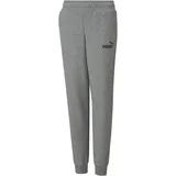 Puma Essentials Logo Fleece-Jogginghose Jungen medium gray heather 140