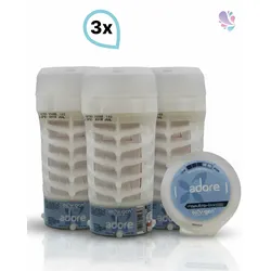 Blanc Aromaöl Duftkartusche, 3 Kartuschen je SET, reines Duftöl für 60 Tage anhaltende Duftintensität