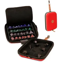 Enhance Brettspiel Würfeltasche Designer Edition Rot