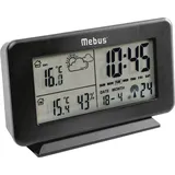 MEBUS Funk-Wettersation kabellos, schwarz