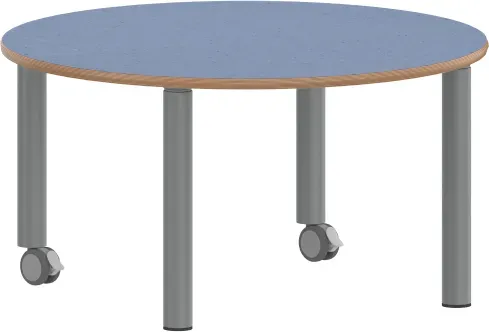 Tisch ZALOTTI mit Linoleum-Belag