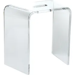 Hocker (Ausführung: Hocker aus Acryl transparent 390x405x220mm)