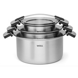 WOLL Concept Pro Topf-Set 3-tlg. 3 x Kochtopf