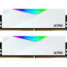 XPG DIMM 64 GB DDR5-6000 (2x 32 GB) Dual-Kit, Arbeitsspeicher - weiß, AX5U6000C3032G-DCLARWH, Lancer RGB, INTEL XMP