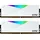 XPG DIMM 64 GB DDR5-6000 (2x 32 GB) Dual-Kit, Arbeitsspeicher - weiß, AX5U6000C3032G-DCLARWH, Lancer RGB, INTEL XMP