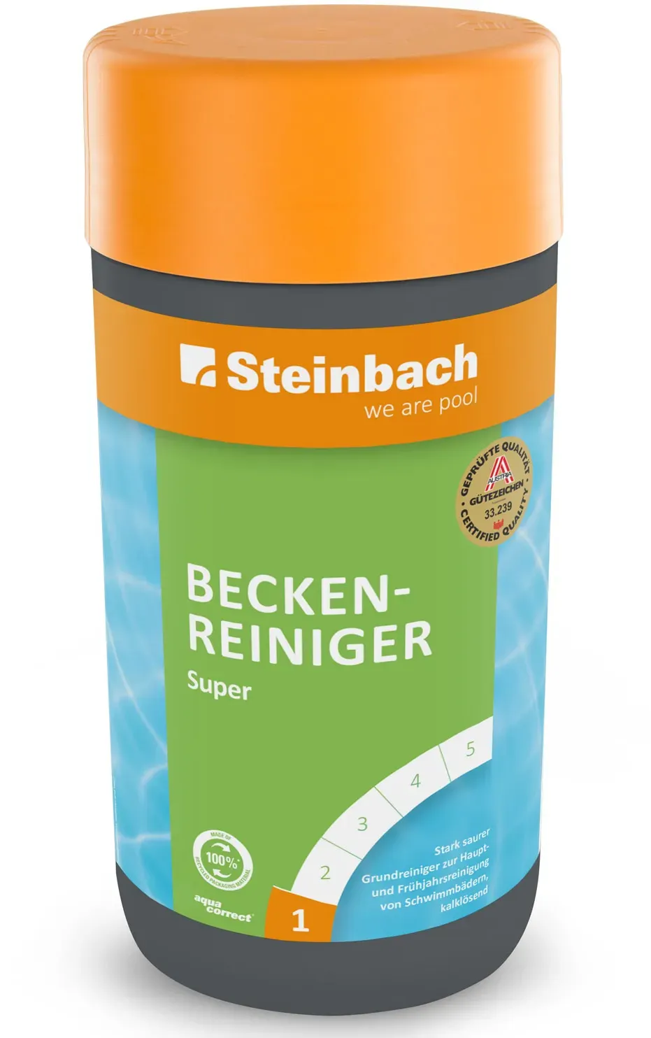 Steinbach Beckenreiniger Super Reiniger Poolreiniger Reinigung Beckenreinigung