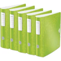 Leitz Qualitäts-Ordner 180° Active WOW, A4, Breit, Abgerundeter Rücken,