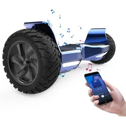 Hoverboards 8.5 Zoll Offroad Hoverboard mit APP RCB-HY-A16 BLAU 40-66 cm
