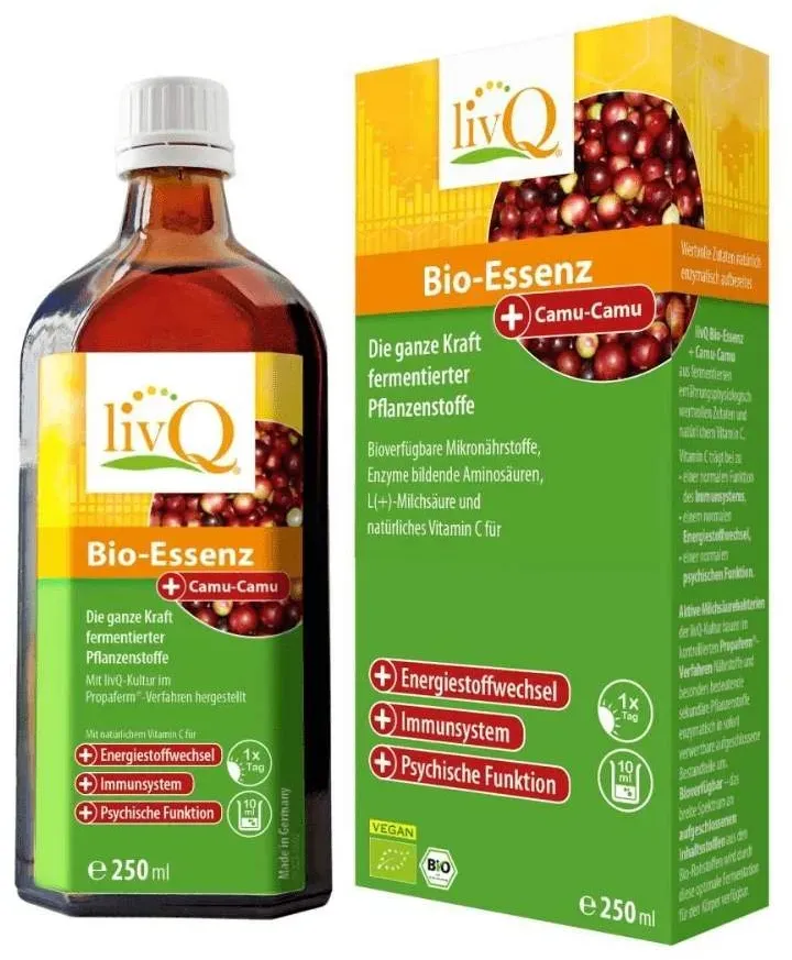 livQ LivQ Organic Essence + Camu-Camu  (250 )